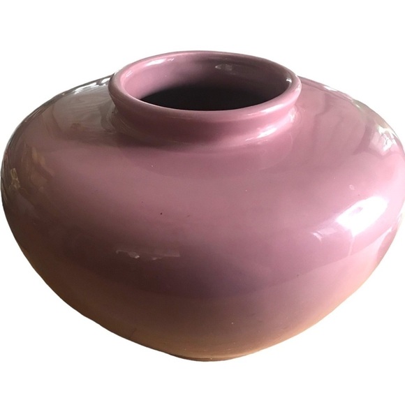 Vintage Haegar Floral Vase Pink Home Decor - Picture 1 of 2